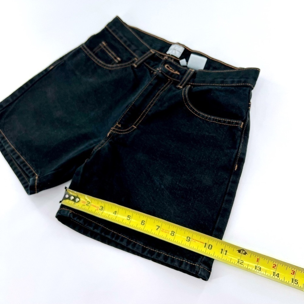 Calvin Klein Jeans Black 100% Cotton Women’s Shorts size 6 - Picture 3 of 12